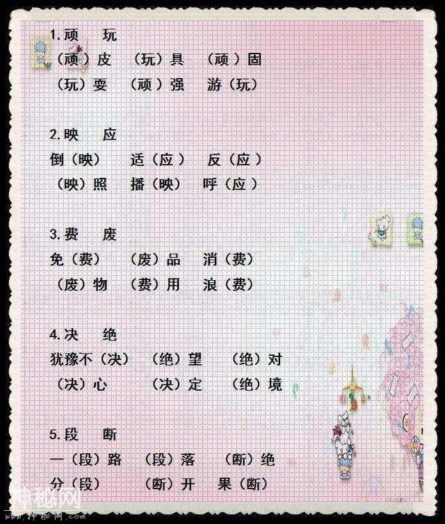 小学班主任直言：全班语文最低分97, 只因6年吃透这9张图，珍藏-2.jpg
