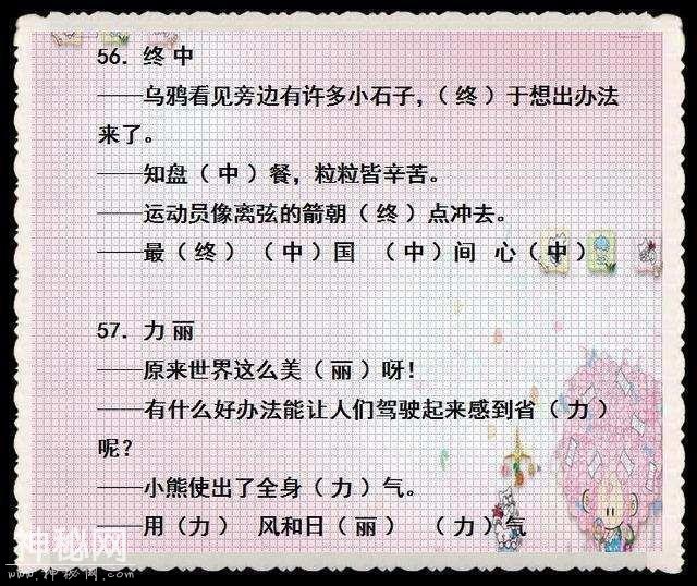 小学班主任直言：全班语文最低分97, 只因6年吃透这9张图，珍藏-14.jpg