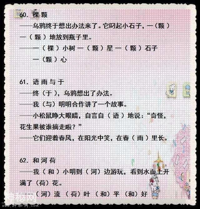 小学班主任直言：全班语文最低分97, 只因6年吃透这9张图，珍藏-16.jpg