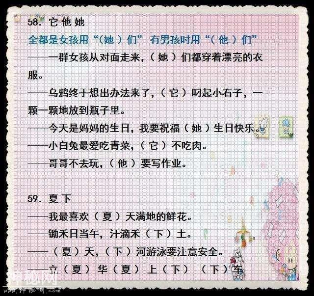 小学班主任直言：全班语文最低分97, 只因6年吃透这9张图，珍藏-15.jpg
