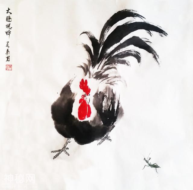 笔墨纯熟，笔意潇洒——吴马水墨作品欣赏-2.jpg