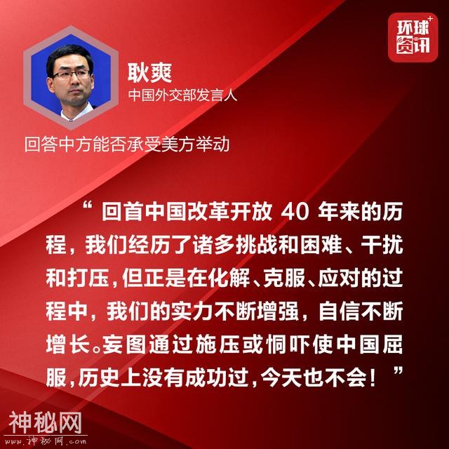 中国政府强力回击美方：妄图通过施压或恫吓使中国屈服，历史上没有成功过，今天也不会！-5.jpg