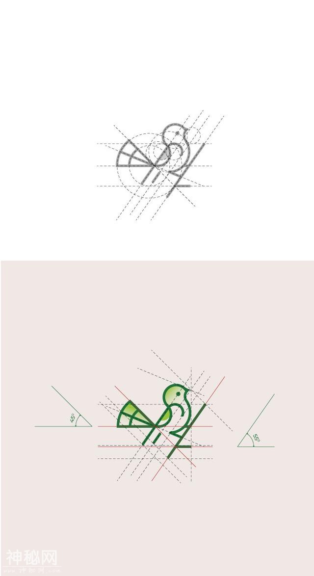 把黄金比例运用的炉火纯青一组动物LOGO设计实战-4.jpg