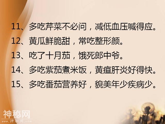 健康养生小口诀，记住了，不生病！-4.jpg