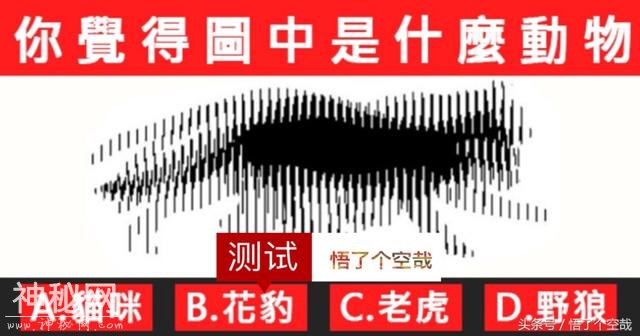 心理测试：图中是什么动物？分析你的潜能-1.jpg