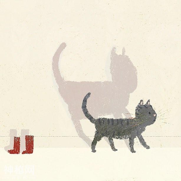 英国插画师的动物绘画作品，不知道大家喜不喜欢！-6.jpg