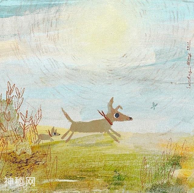 英国插画师的动物绘画作品，不知道大家喜不喜欢！-5.jpg