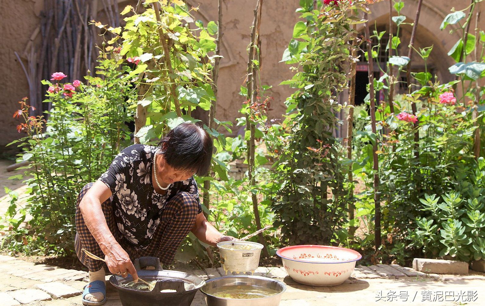 72岁老人抗癌成功走过27年，常年坚持吃玉米面浇上豆腐浆水来保健-2.jpg