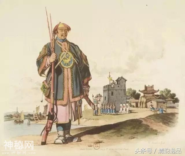 1793年洋画家中国之旅，写《中国衣冠风俗图解》，英使觐见乾隆帝-1.jpg
