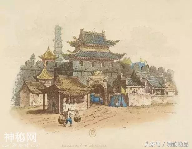 1793年洋画家中国之旅，写《中国衣冠风俗图解》，英使觐见乾隆帝-26.jpg
