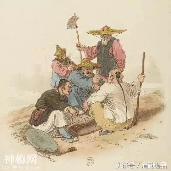 1793年洋画家中国之旅，写《中国衣冠风俗图解》，英使觐见乾隆帝-28.jpg