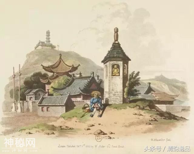 1793年洋画家中国之旅，写《中国衣冠风俗图解》，英使觐见乾隆帝-42.jpg