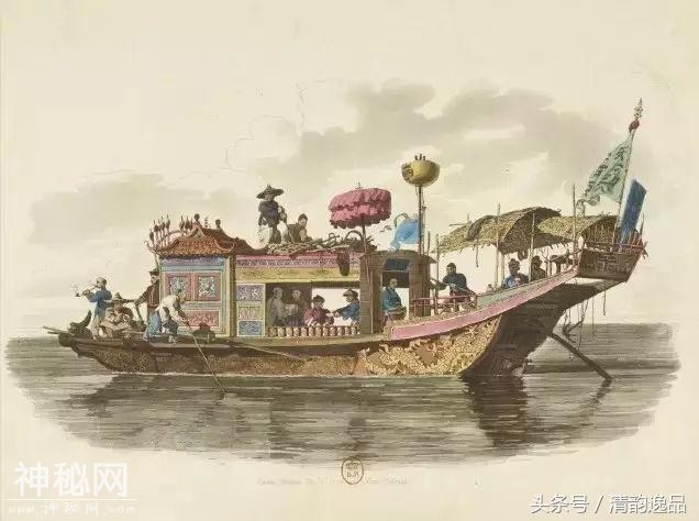 1793年洋画家中国之旅，写《中国衣冠风俗图解》，英使觐见乾隆帝-58.jpg