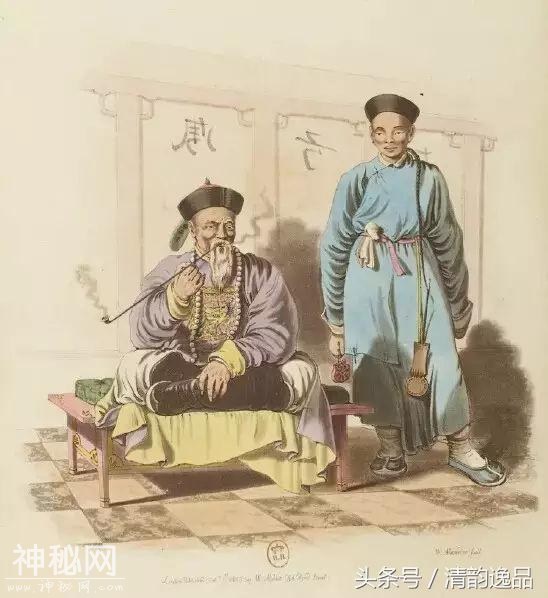 1793年洋画家中国之旅，写《中国衣冠风俗图解》，英使觐见乾隆帝-57.jpg