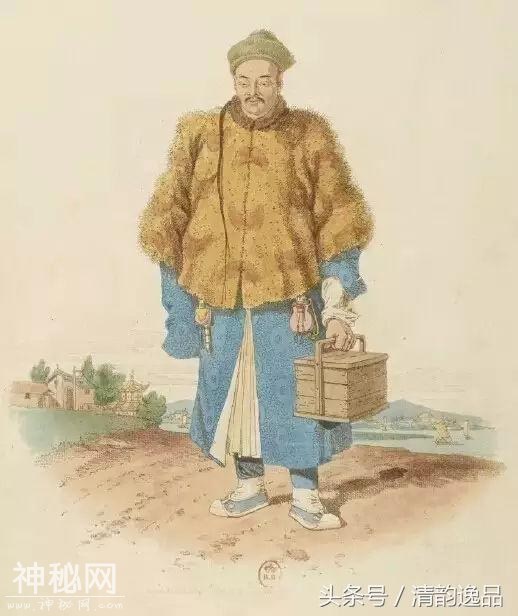 1793年洋画家中国之旅，写《中国衣冠风俗图解》，英使觐见乾隆帝-51.jpg