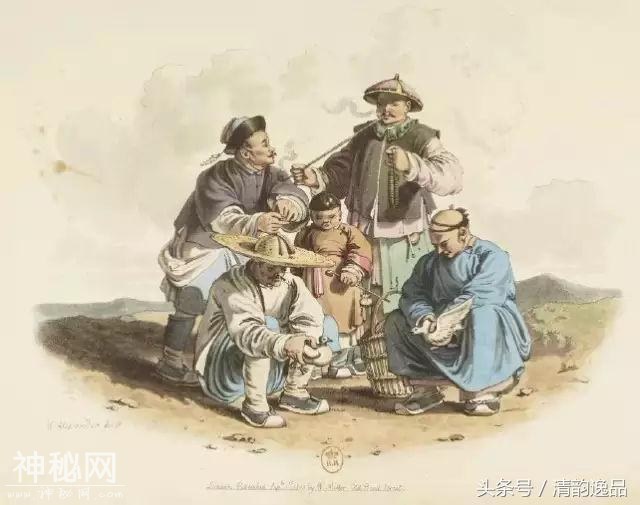 1793年洋画家中国之旅，写《中国衣冠风俗图解》，英使觐见乾隆帝-59.jpg