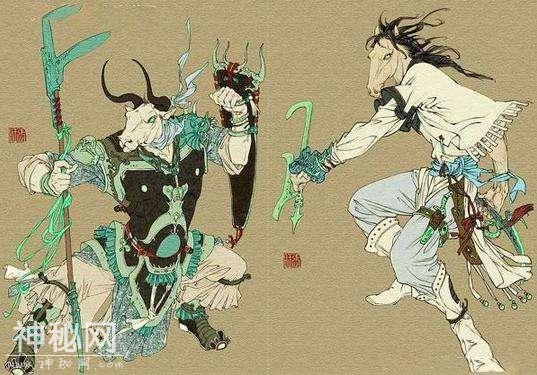 牛头马面的地位比黑白无常还要高？他们是出自佛教还是道教？-1.jpg