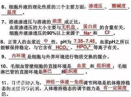 高中生物：150个必考重点，打印出来早晚背一遍，3年一分不扣！-25.jpg