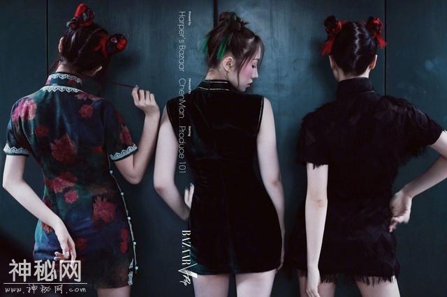 创造101女孩时尚照曝光网惊：夜半鬼片别回头！-1.jpg
