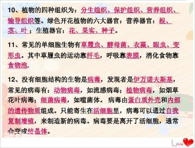 初中生物：这60个必考知识点，打印一份早晚背，高中领先一大截！-6.jpg