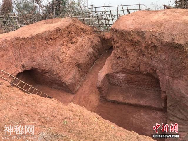 成都发现大型汉晋南北朝崖墓群 内含“西域风”铜像-1.jpg