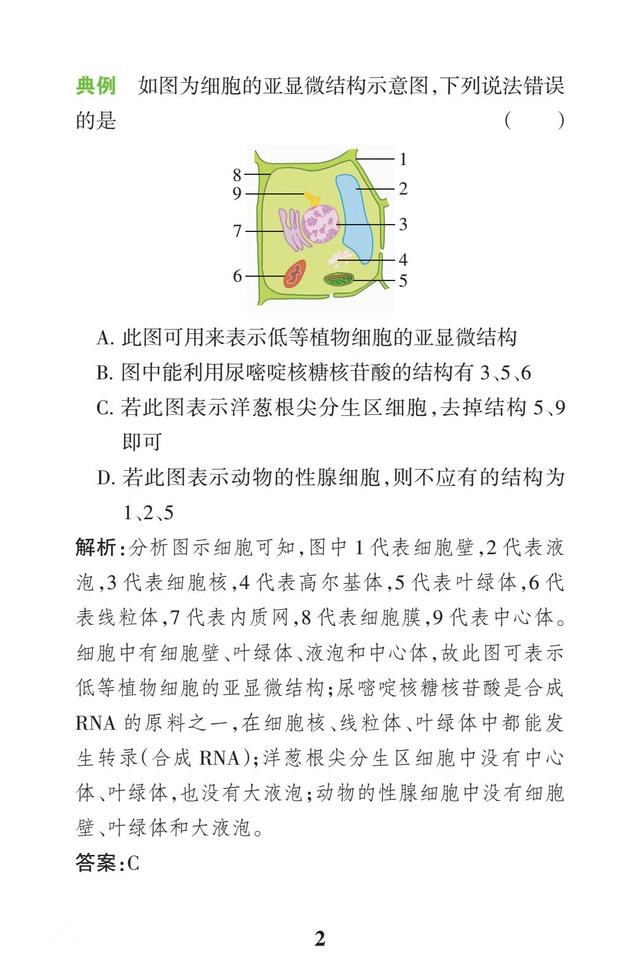 2019高考生物一轮复习：高中生物解题技巧（熟练掌握，拿满分！）-2.jpg