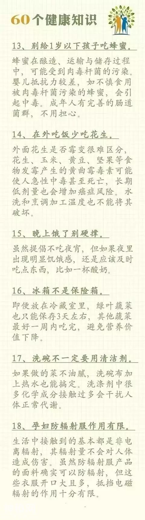 健康养生的60条小知识，很实用，收藏起来吧！-3.jpg