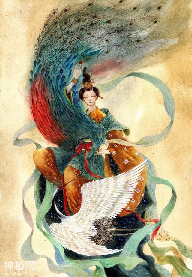 道教神仙 九天玄女授黄帝兵法-2.jpg