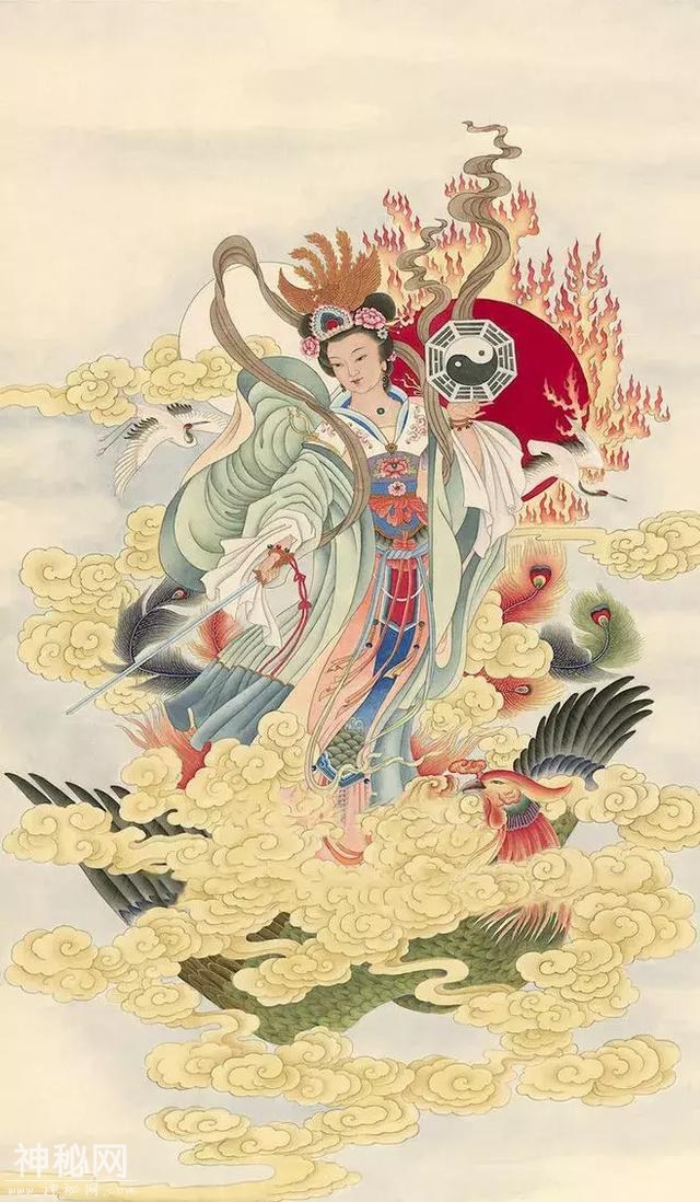道教神仙 九天玄女授黄帝兵法-4.jpg