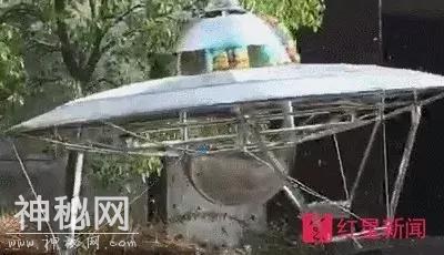 武汉52岁男子造“飞碟”自称外星人，曾造飞行器升空后坠地受伤-16.jpg
