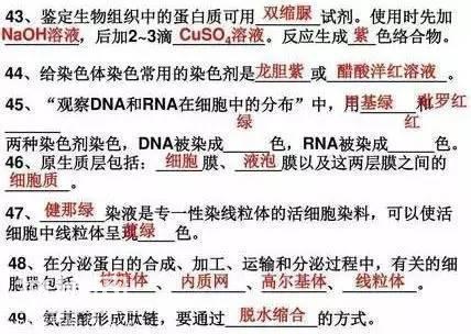 高中生物：必考重点（完整版），孩子早晚背一遍，3年一分不扣！-8.jpg