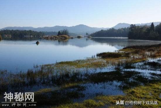 水草暴露湖底有大墓，枯水期考古发掘，揭开棺椁盖后意外了-3.jpg