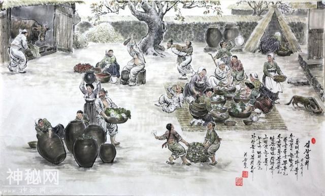 图赏：朝鲜农事民俗图，感受不同的风土人情-4.jpg