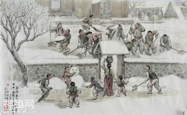 图赏：朝鲜农事民俗图，感受不同的风土人情-5.jpg