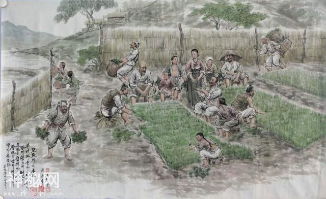 图赏：朝鲜农事民俗图，感受不同的风土人情-12.jpg