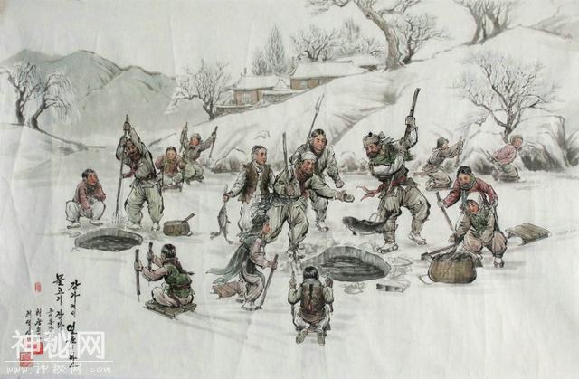 图赏：朝鲜农事民俗图，感受不同的风土人情-15.jpg