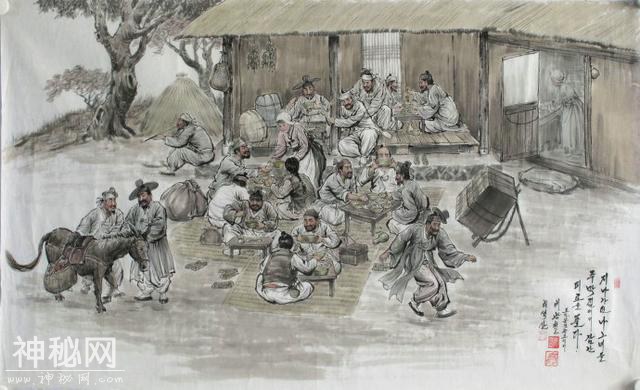 图赏：朝鲜农事民俗图，感受不同的风土人情-16.jpg
