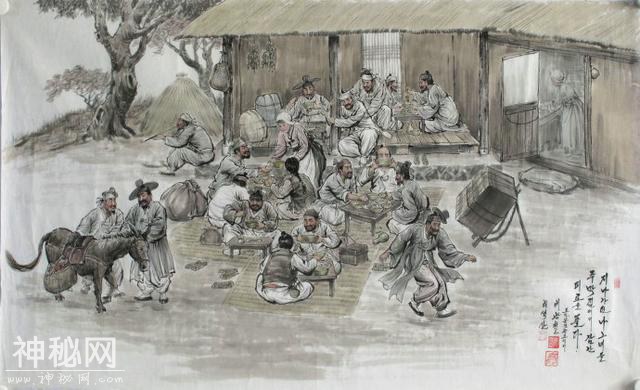 图赏：朝鲜农事民俗图，感受不同的风土人情-16.jpg