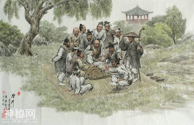 图赏：朝鲜农事民俗图，感受不同的风土人情-22.jpg
