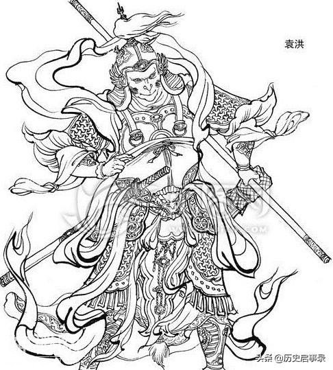 《山海经》记载水怪“无支祁”：高五丈，雪牙金爪，禹困其于龟山-1.jpg