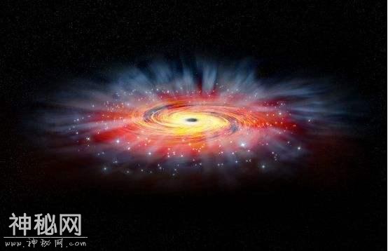 银河系中心黑洞每千年吃一颗恒星，这个黑洞只需两天，全宇宙最亮-4.jpg