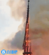 850年历史巴黎圣母院突发大火，巴黎官推：可怕的景象-4.jpg