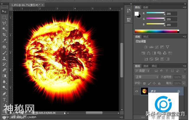 「PS技巧」星球爆炸效果原来这么简单-17.jpg