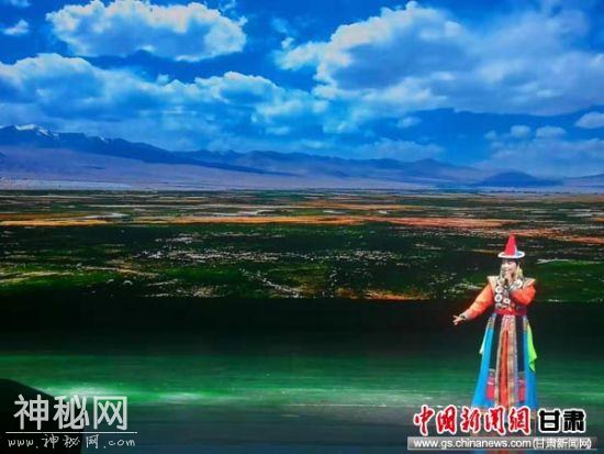 肃北乌兰牧骑亮相西安　展示雪山蒙古族民俗文化风情-1.jpg