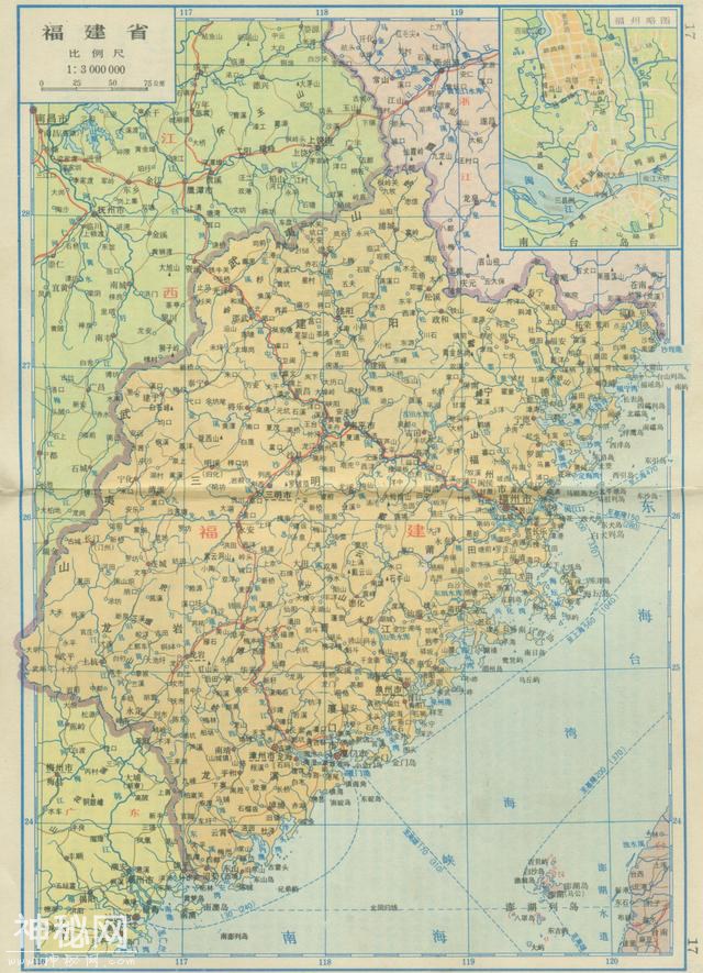 珍贵历史资料！1981年中国各省份高清老地图，快来看看家乡的变化-24.jpg