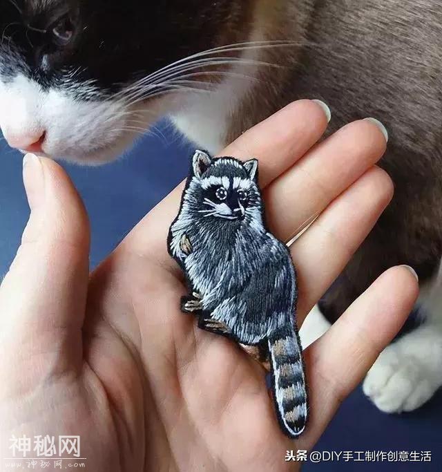 用很少的线材就能绣出时尚小胸针，动物篇，一个比一个精致都想要-14.jpg