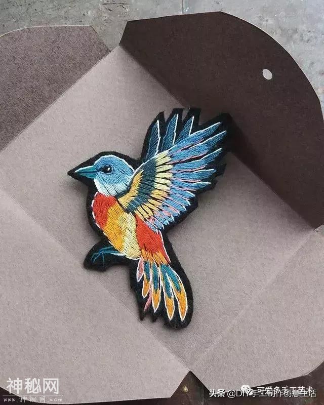 用很少的线材就能绣出时尚小胸针，动物篇，一个比一个精致都想要-34.jpg