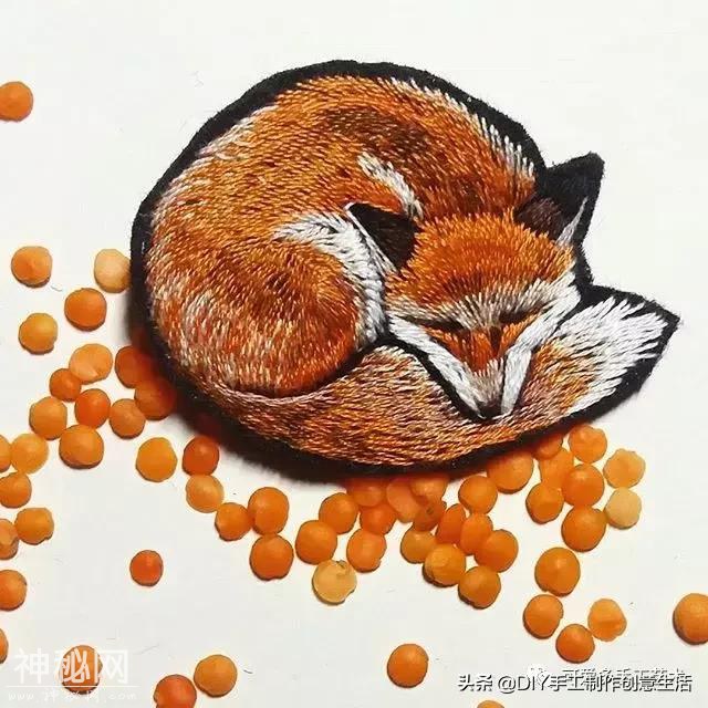 用很少的线材就能绣出时尚小胸针，动物篇，一个比一个精致都想要-41.jpg
