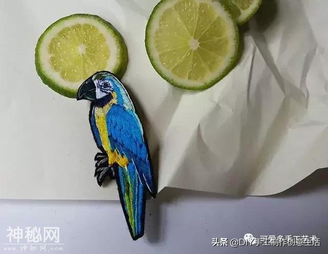 用很少的线材就能绣出时尚小胸针，动物篇，一个比一个精致都想要-53.jpg