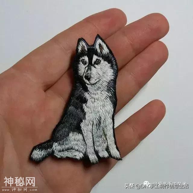 用很少的线材就能绣出时尚小胸针，动物篇，一个比一个精致都想要-64.jpg